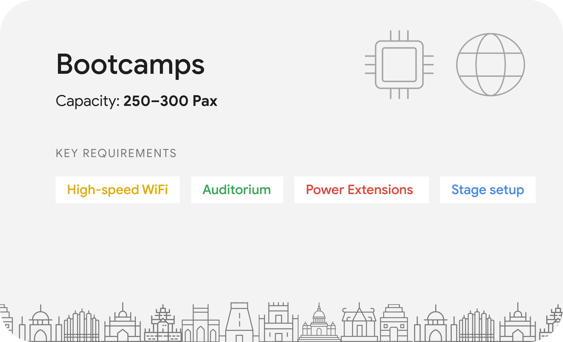 Bootcamps Venue Form