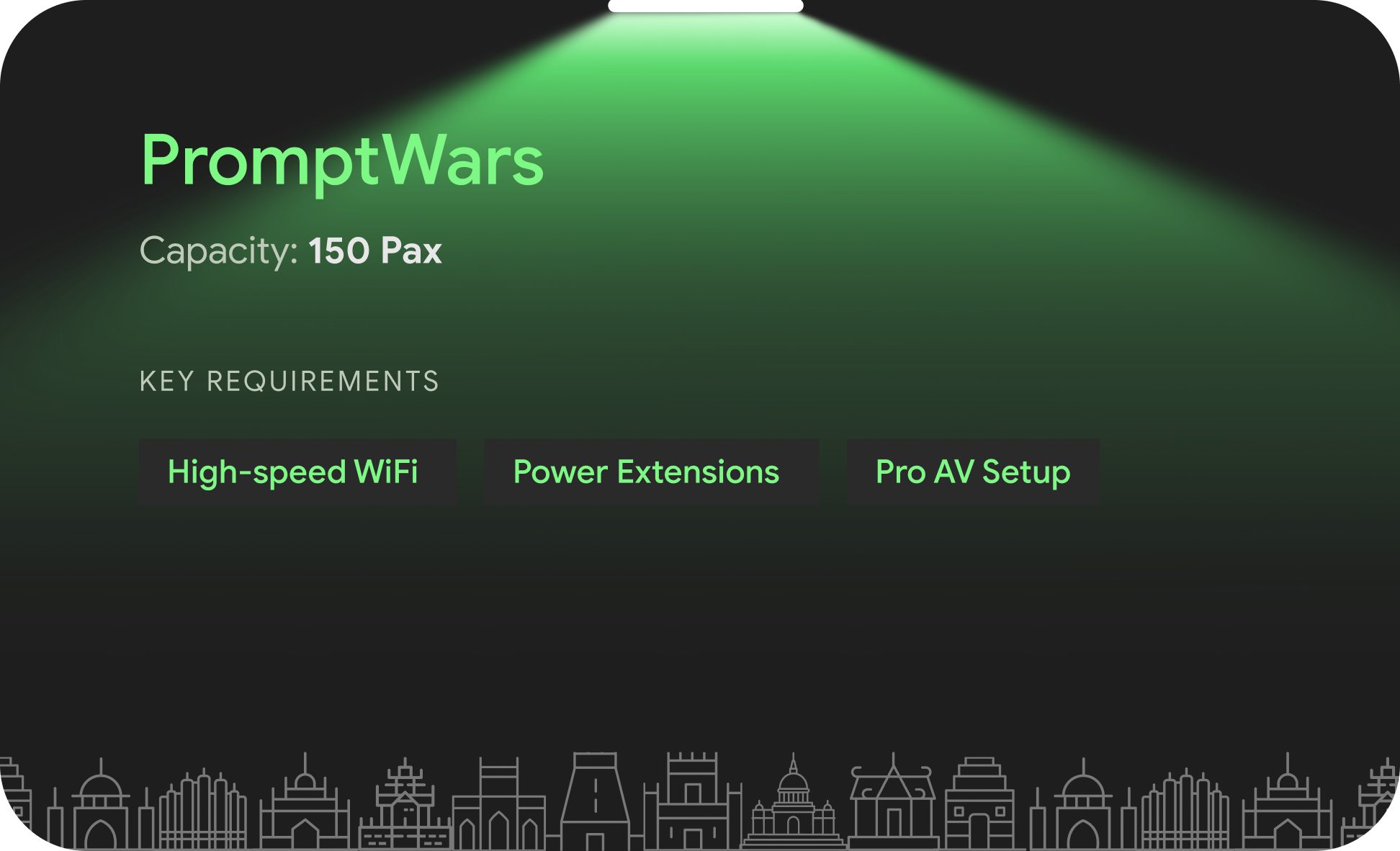 PromptWars Venue Form