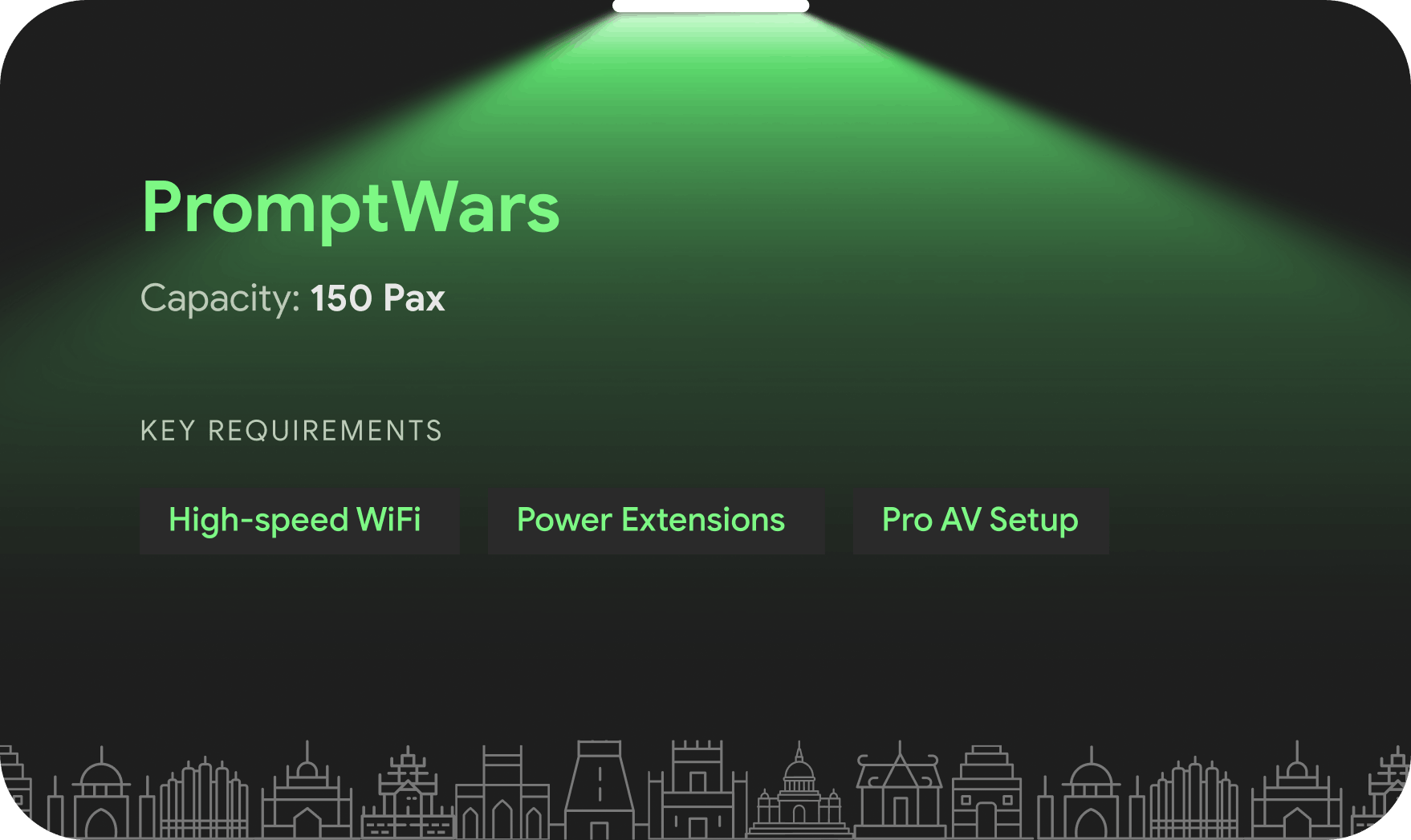 Venue Submission Card