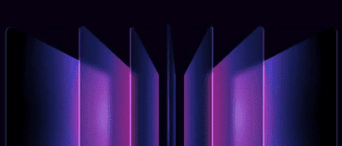 The Data & AI Challenge — abstract light visualization
